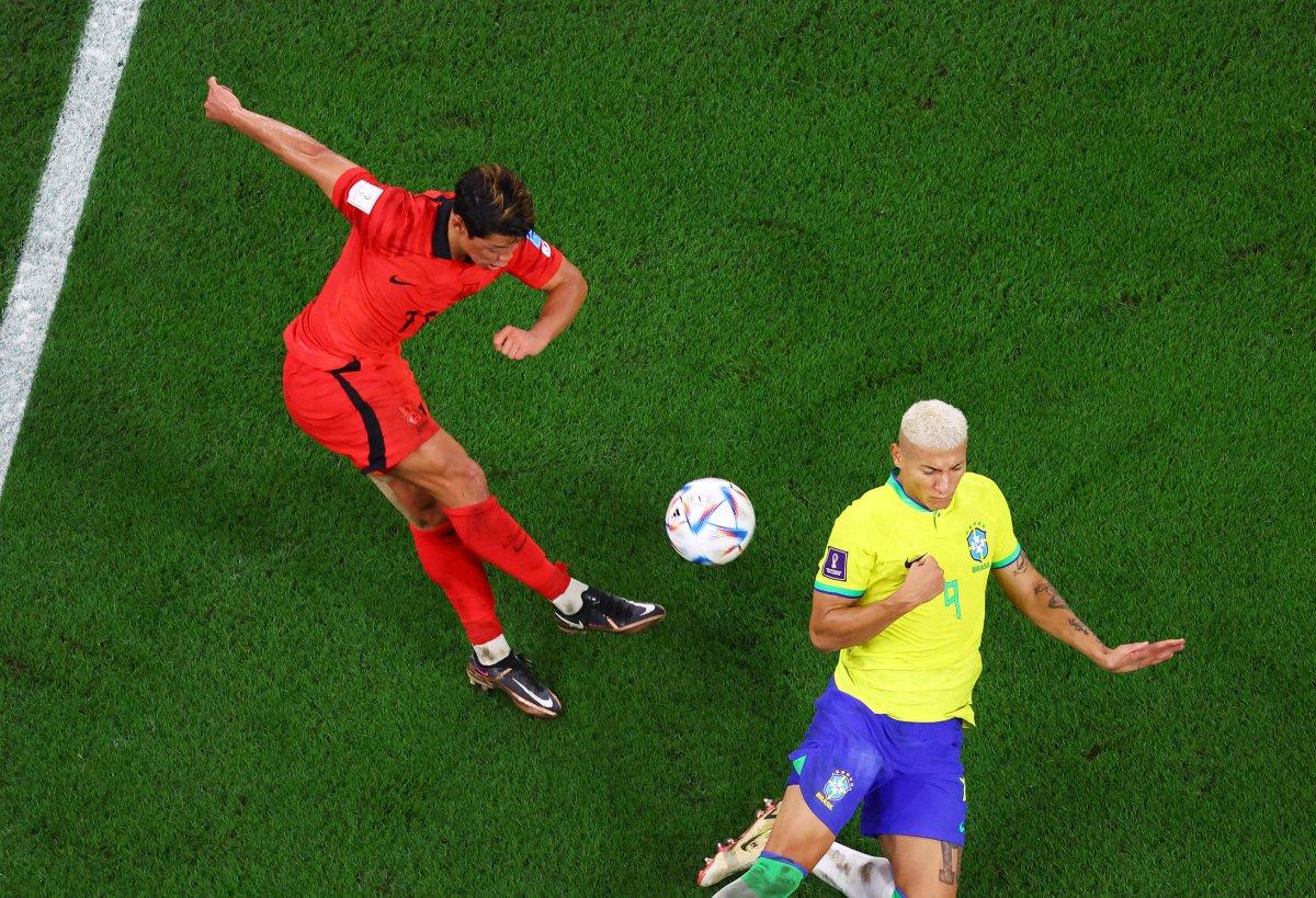 Güney Kore'yi 4-1 yenen Brezilya çeyrek finalde