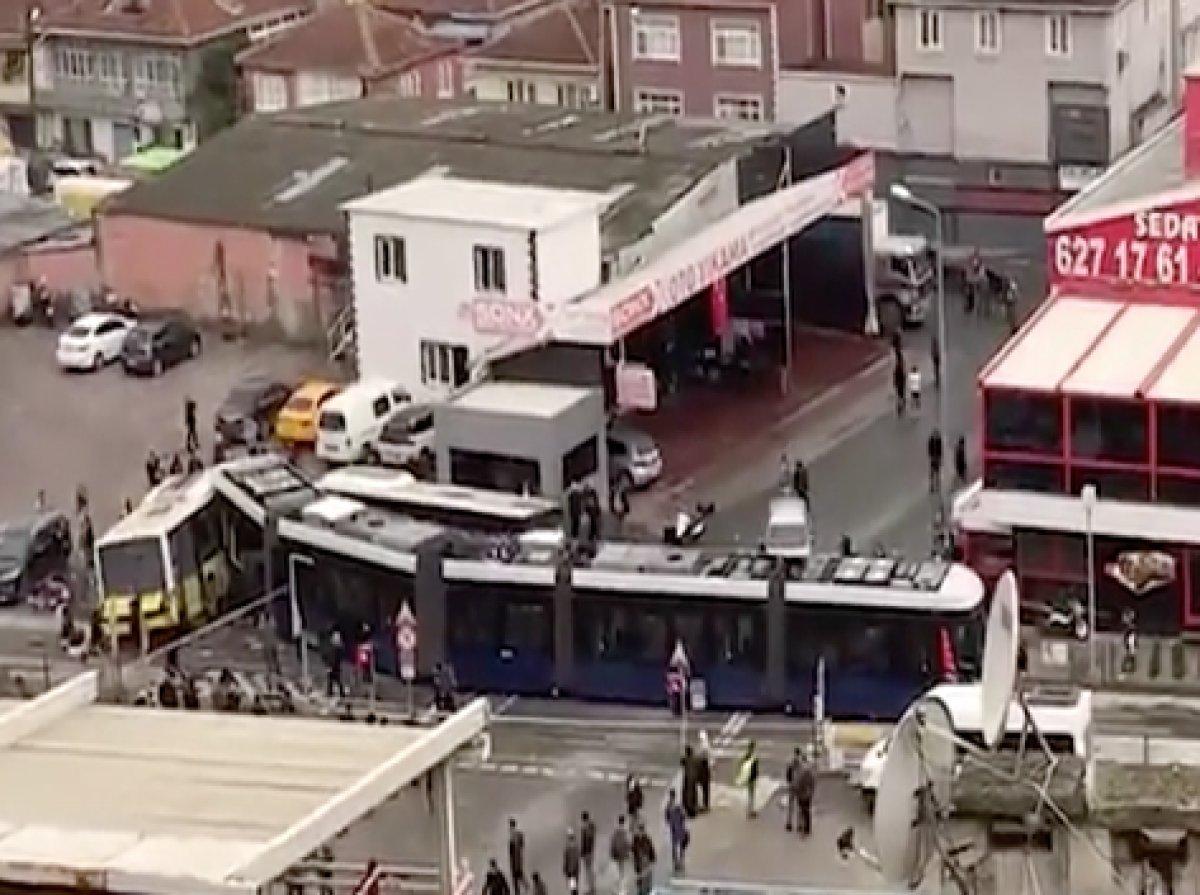 Alibeyköy'deki tramvayın çarptığı otobüs şoförü: Kurallara uydum