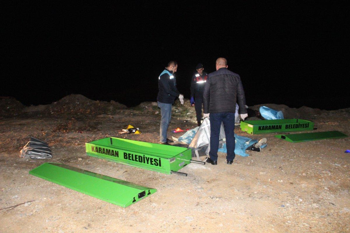 Karaman'da polise yakalanınca 2 kişiyi öldürdüğünü söyledi