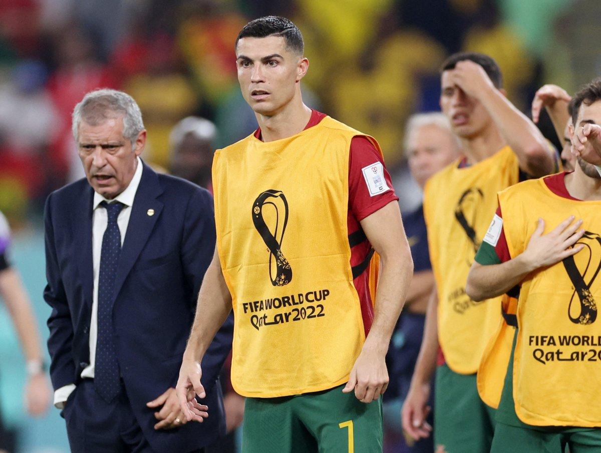 Fernando Santos: Ronaldo'yla transferi hakkında konuşmadım