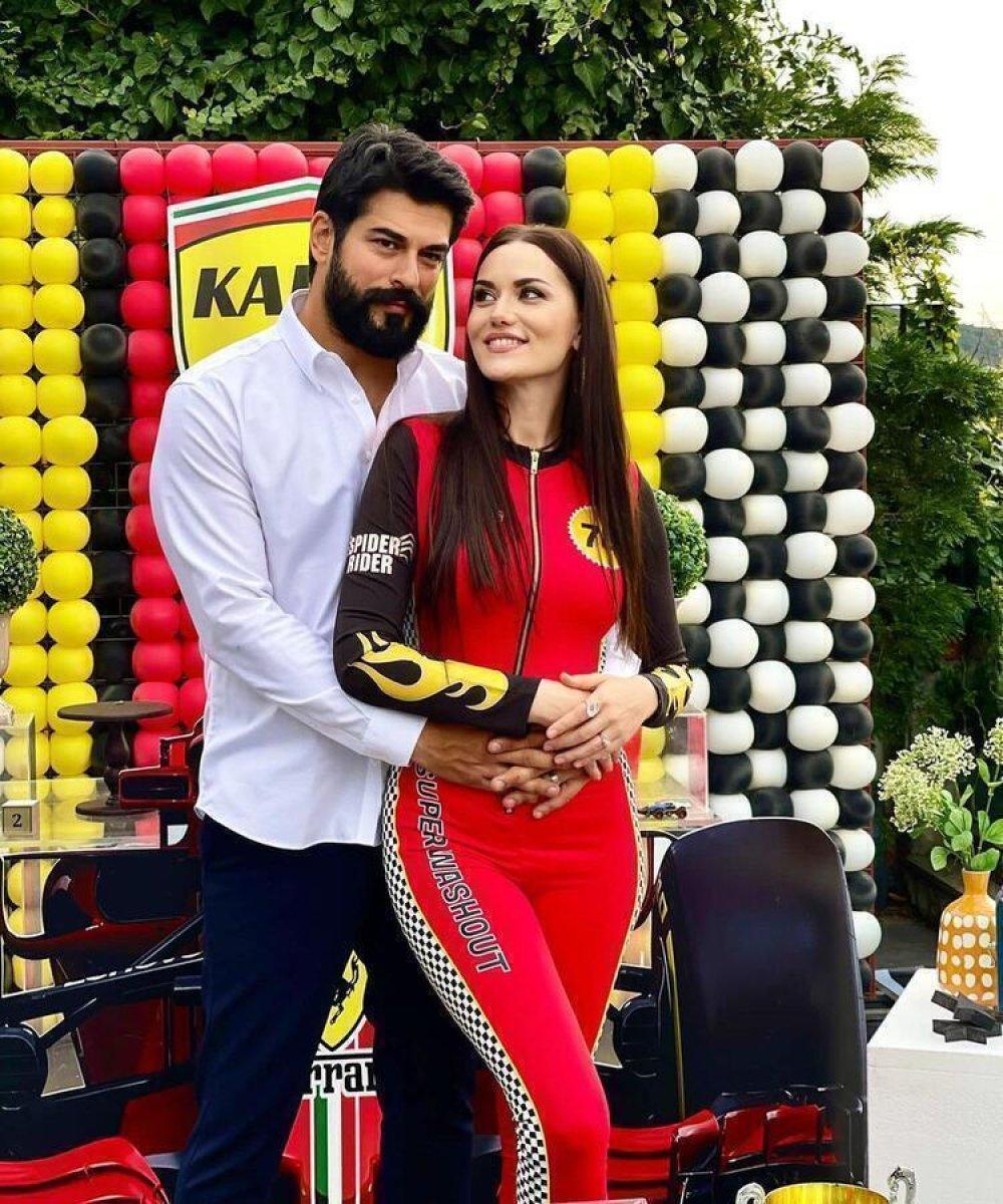 Burak Özçivit'ten Fahriye Evcen paylaşımı