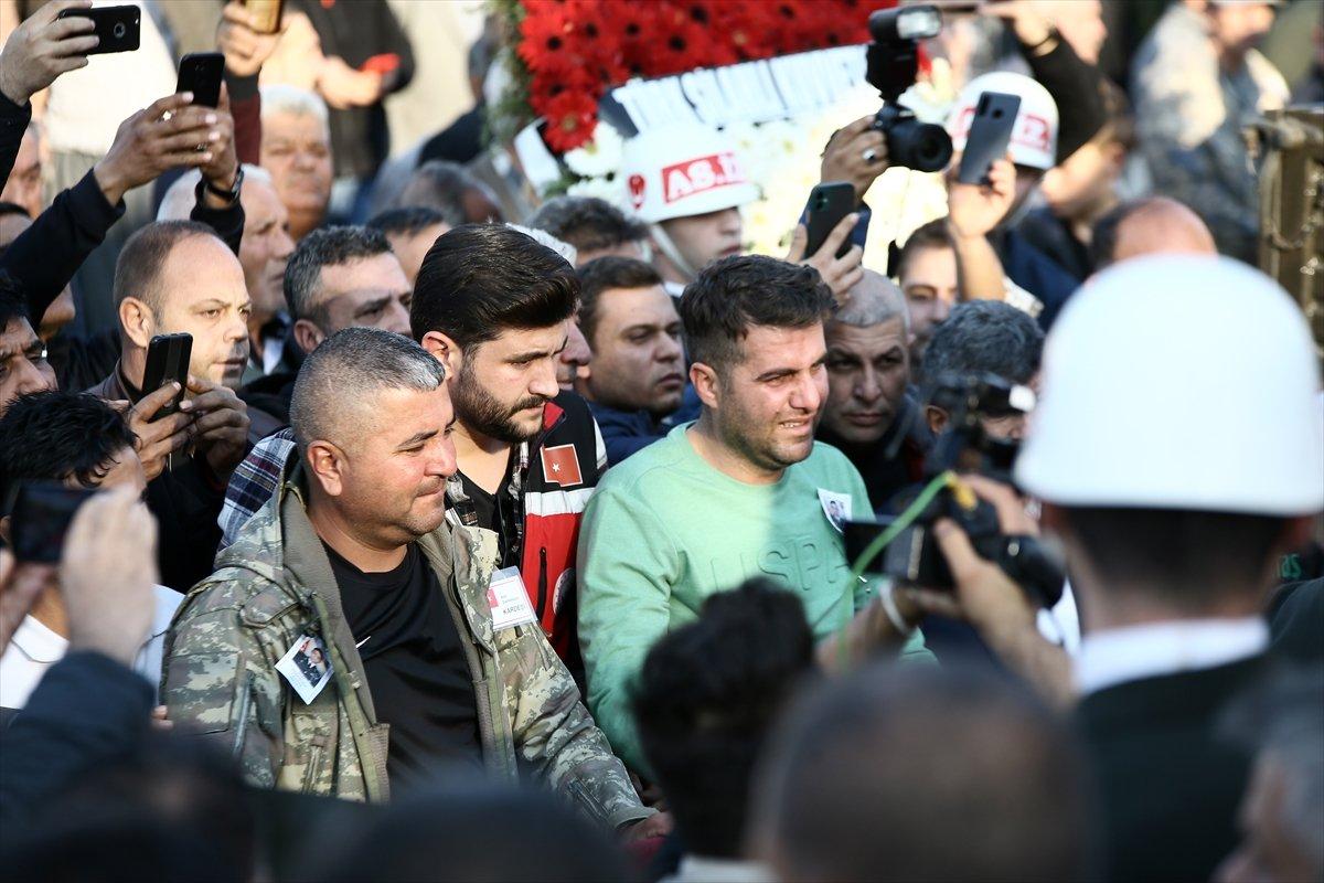 Pençe şehidi Binbaşı Mehmet Duman'a veda