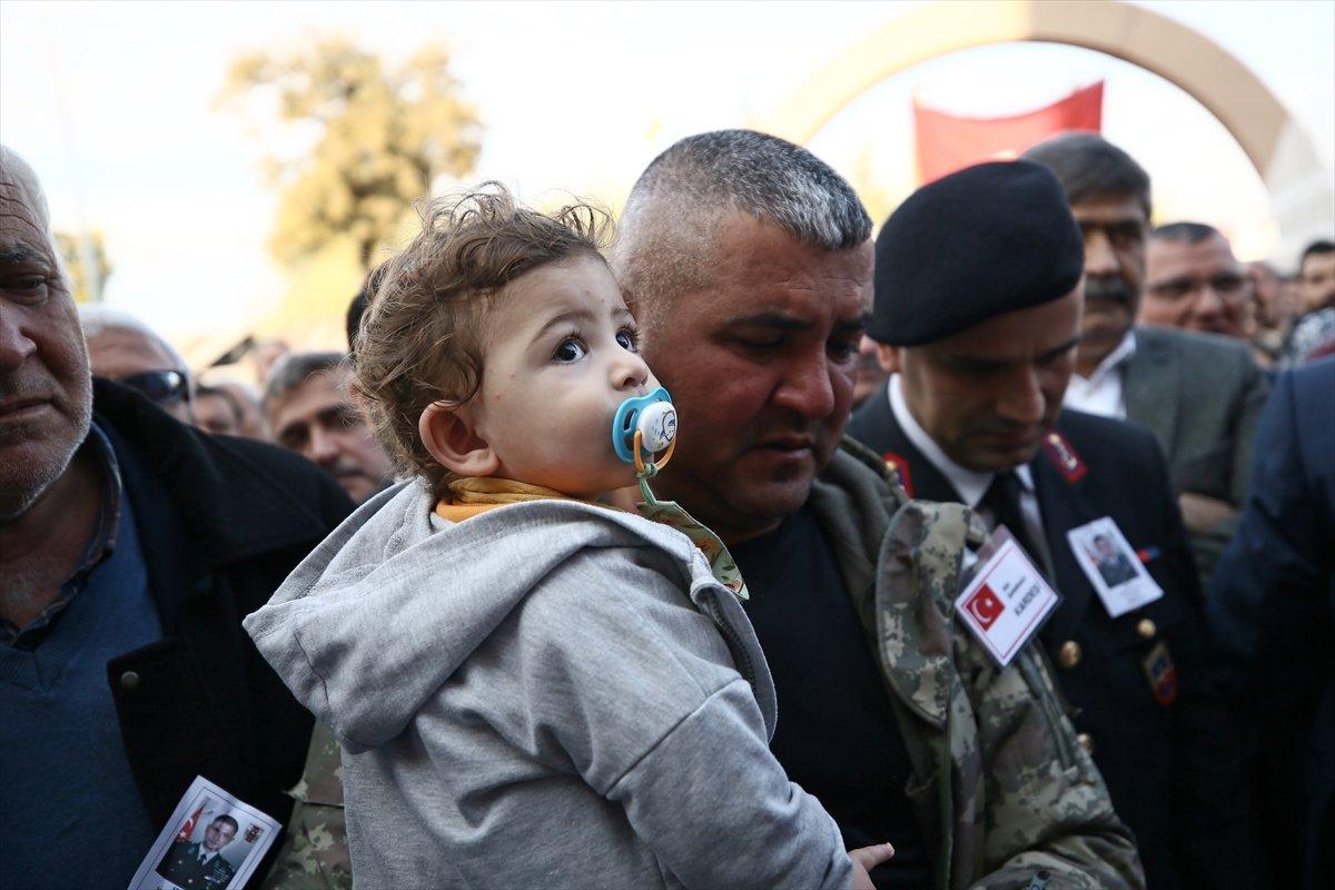 Pençe şehidi Binbaşı Mehmet Duman'a veda