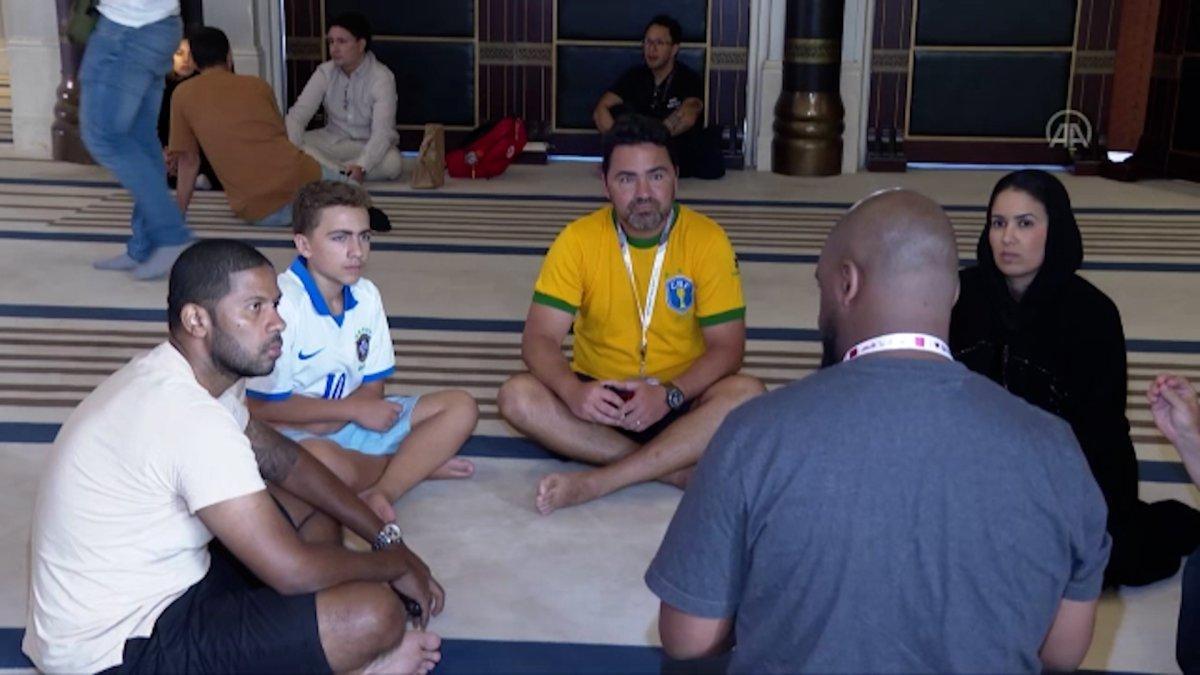 Doha'da statlar kadar camiler de futbolseverlerin ilgi odağı