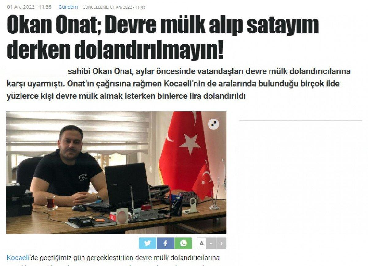 33 ilde devre mülk dolandırıcılarına operasyon