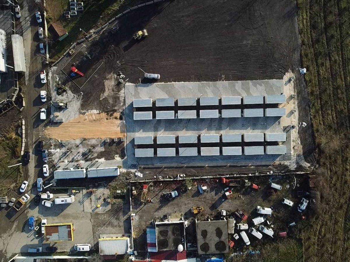 Düzce'de konteyner kentlere yerleşilmeye yarın başlanacak