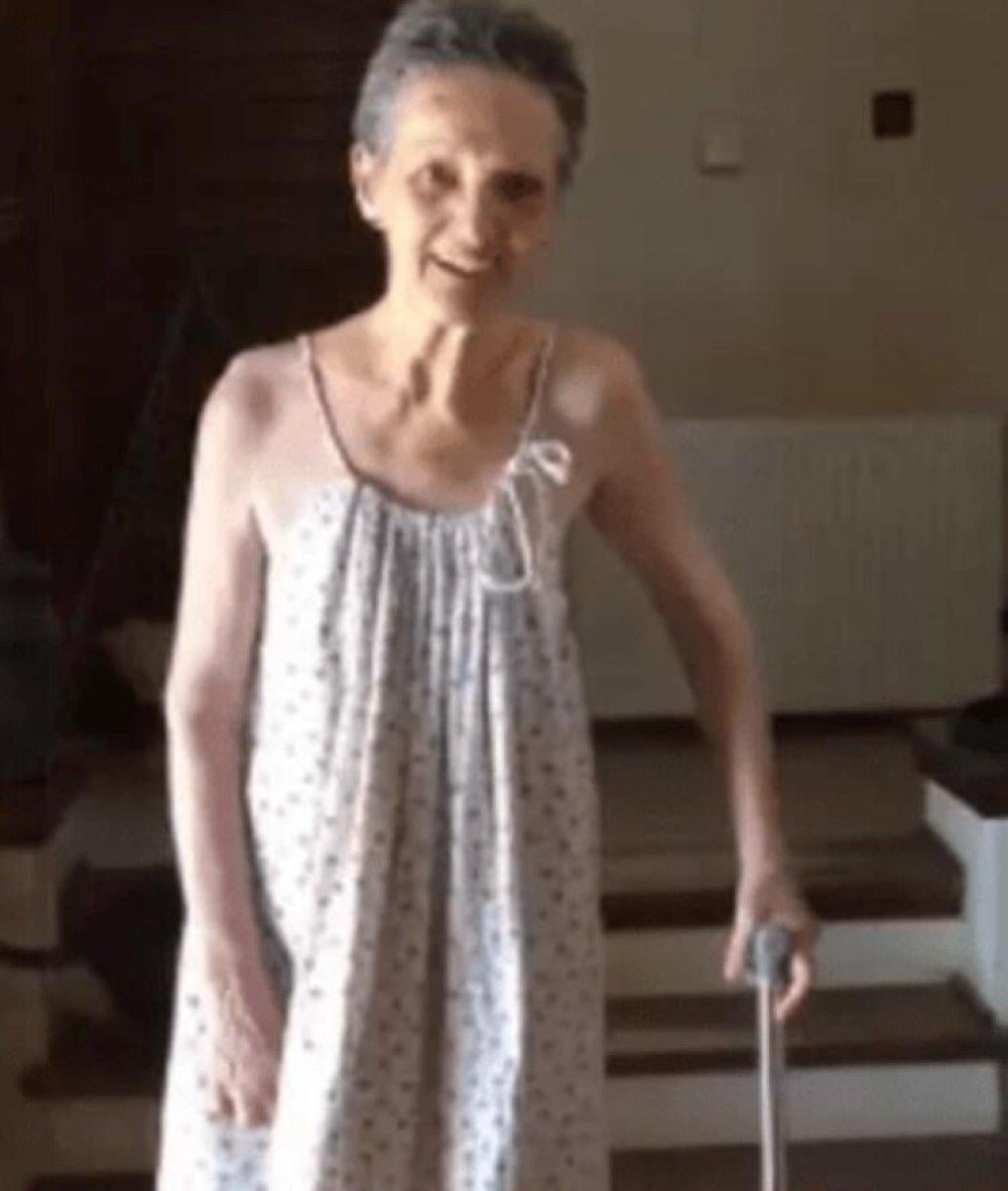 Bizimkiler'in Ulviye'si Güzin Çorağan'ın son görüntüsü