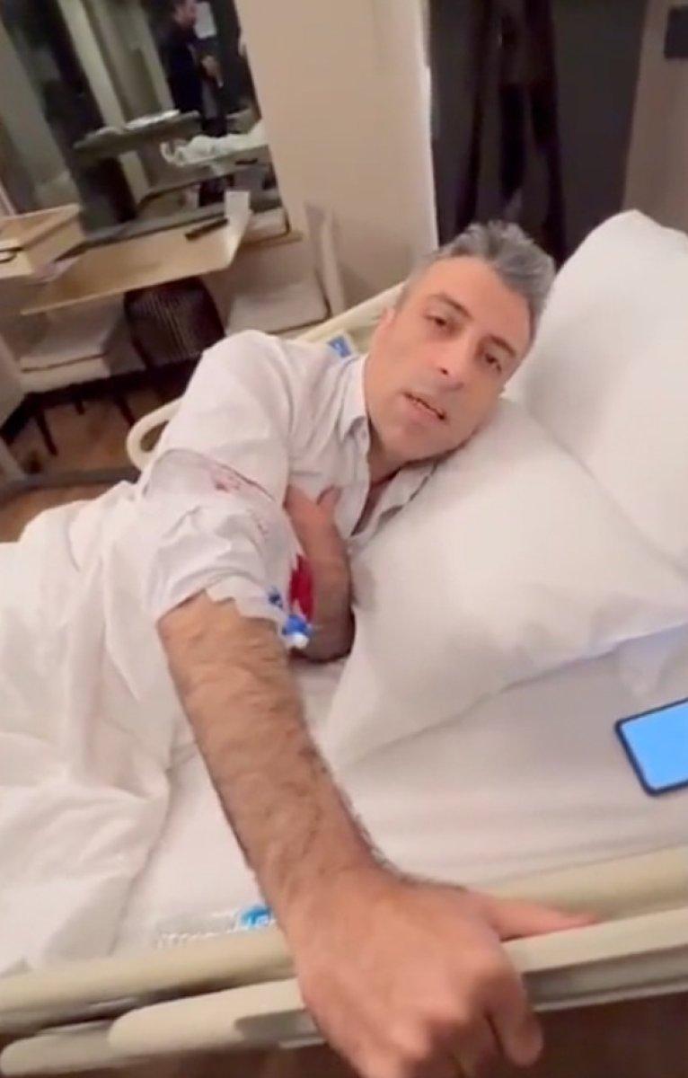 Öztürk Yılmaz bıçaklı saldırıya uğradı