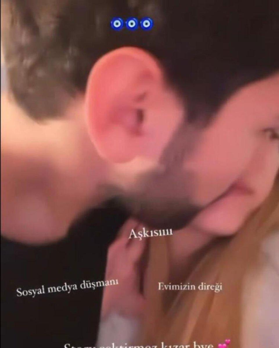 Eda Ece'den Buğrahan Tuncer'li romantik video