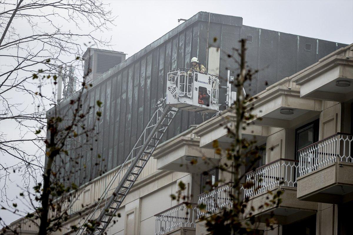 Beşiktaş Kaymakamı Çırağan Sarayı'ndaki yangın hakkında konuştu