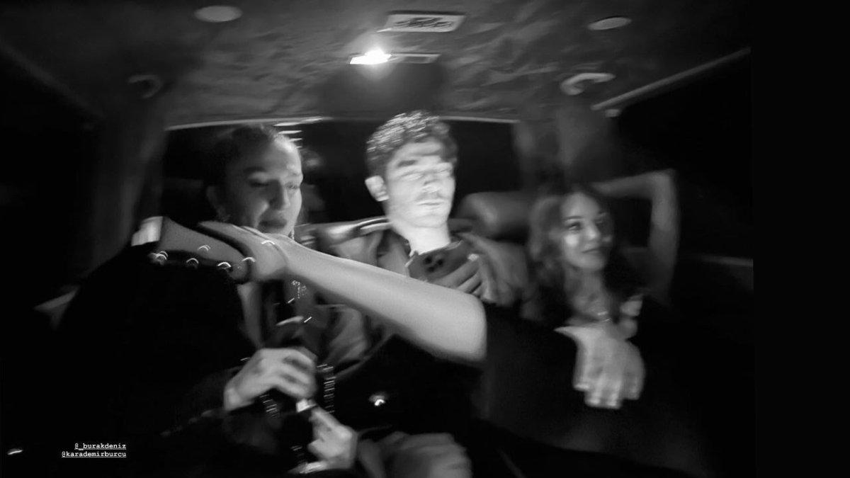 Dilan Çiçek Deniz ile Burak Deniz'den sarmaş dolaş poz