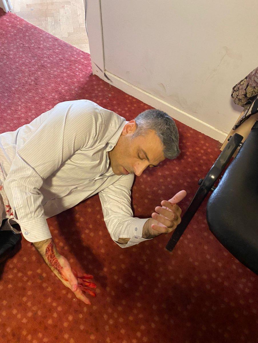 Öztürk Yılmaz'a bıçakla saldıran şahıs adliyede