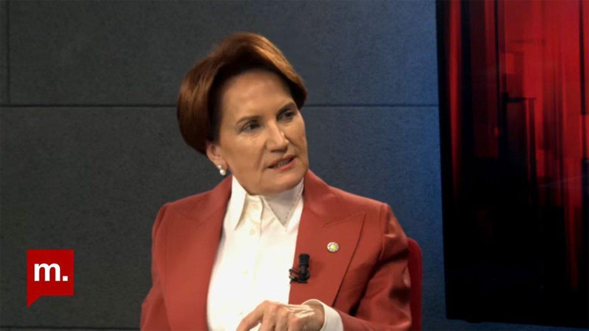 Meral Akşener: Adaylık konusu benim için kapandı