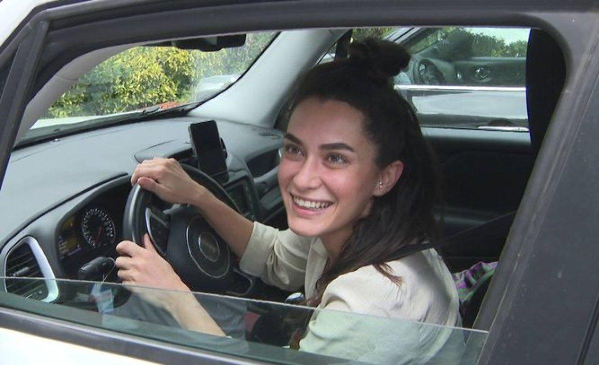 Hande Doğandemir'in ehliyetine el konuldu