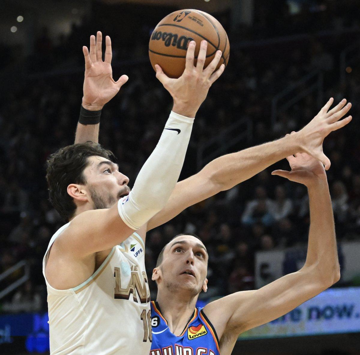 Cedi Osman'ın takımı Cavaliers, Thunder karşısında galip geldi