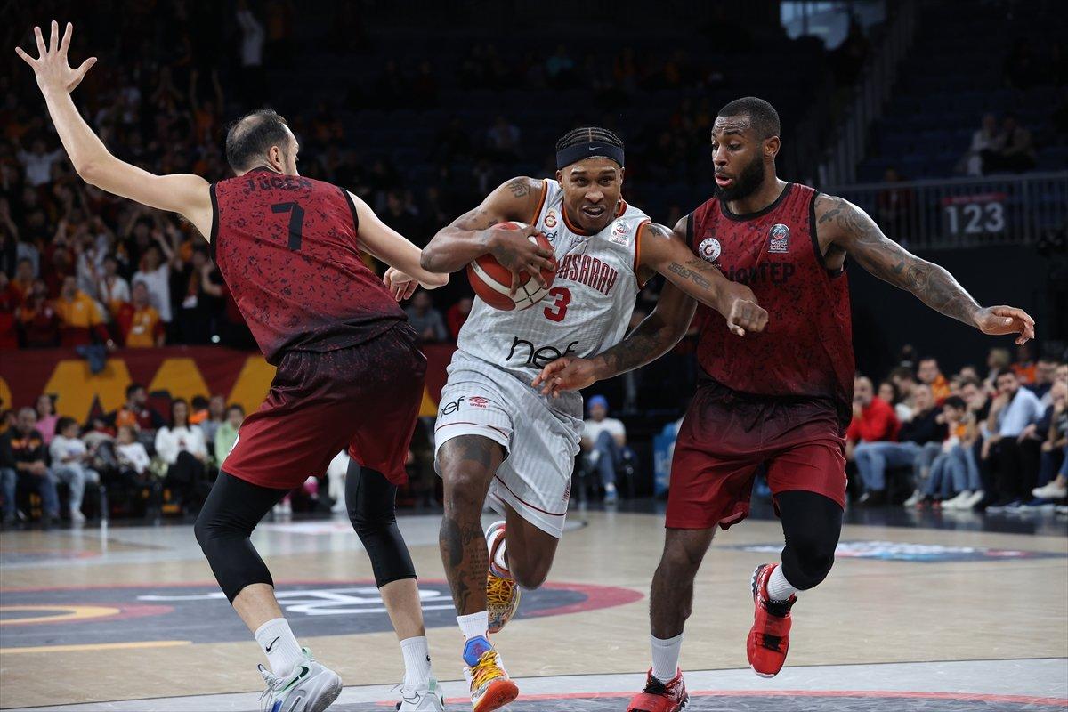Galatasaray, Gaziantep Basketbol'u mağlup etti