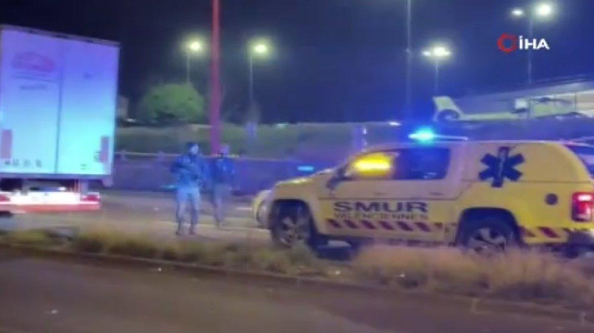 Fransa'da süpermarkette baltalı saldırı