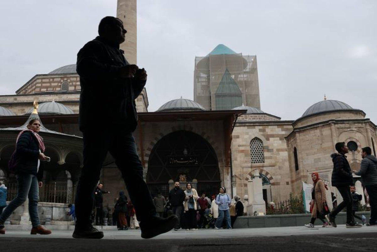Konya Mevlana Müzesi'ni 11 ayda 3 milyon kişi ziyaret etti
