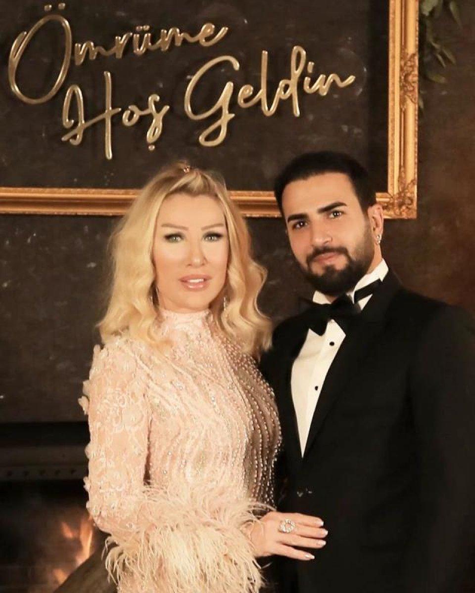 Seda Sayan, Çağlar Ökten'i öpmeye doyamadı