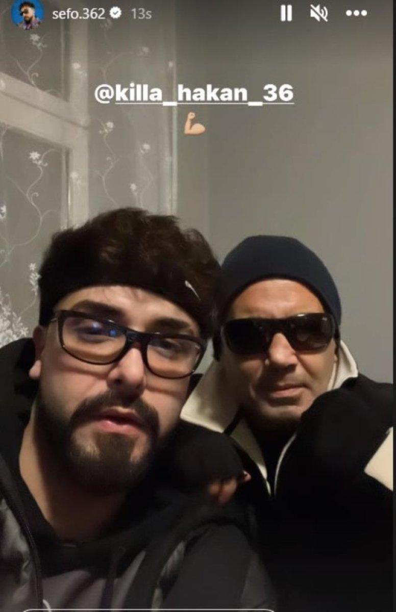 Sefo, Killa Hakan'ın son halini paylaştı