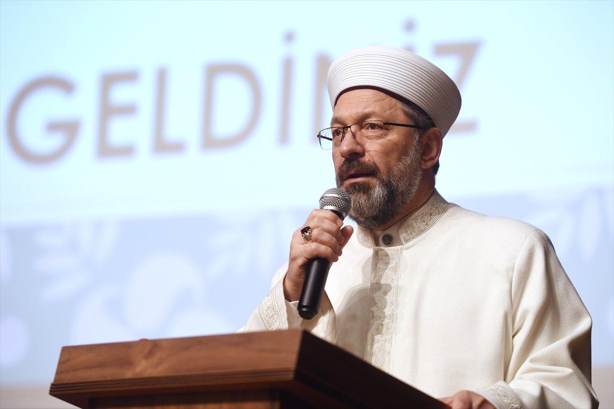 Ali Erbaş: Müslümanca duruş sergileyen aileyi nasıl oluşturabiliriz