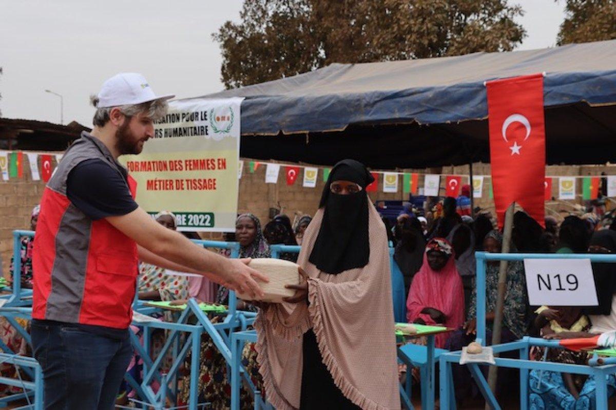 Sadakataşı’ndan Burkina Faso’ya gelir temini desteği