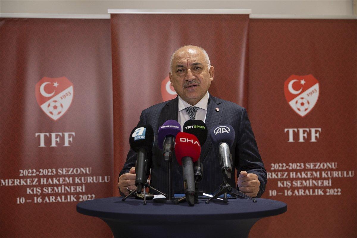 TFF Başkanı Mehmet Büyükekşi