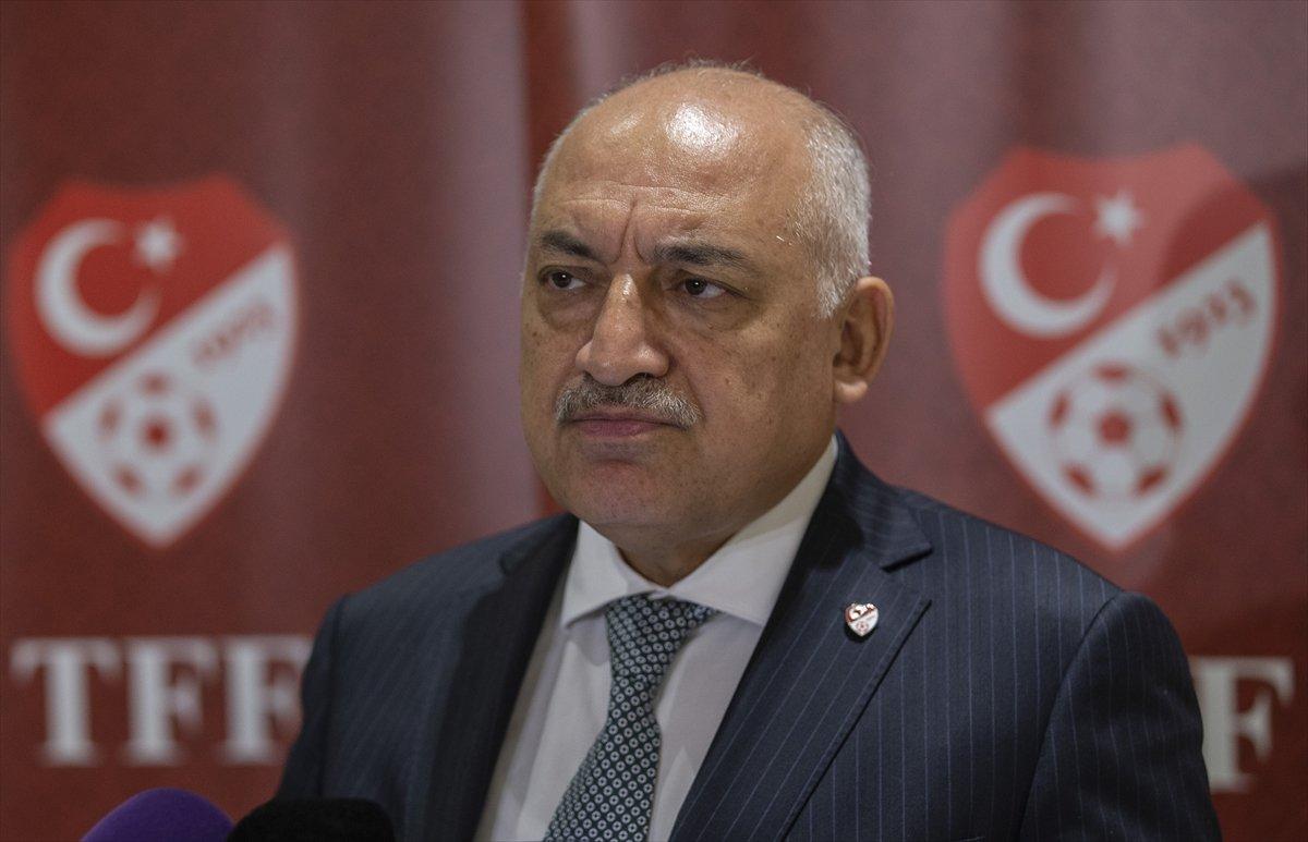 TFF Başkanı Mehmet Büyükekşi