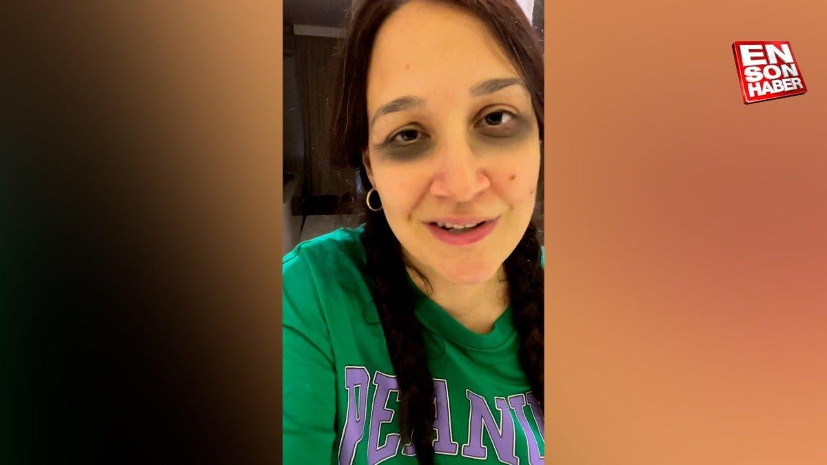 Gupse Özay'dan bebekle bakım videosu