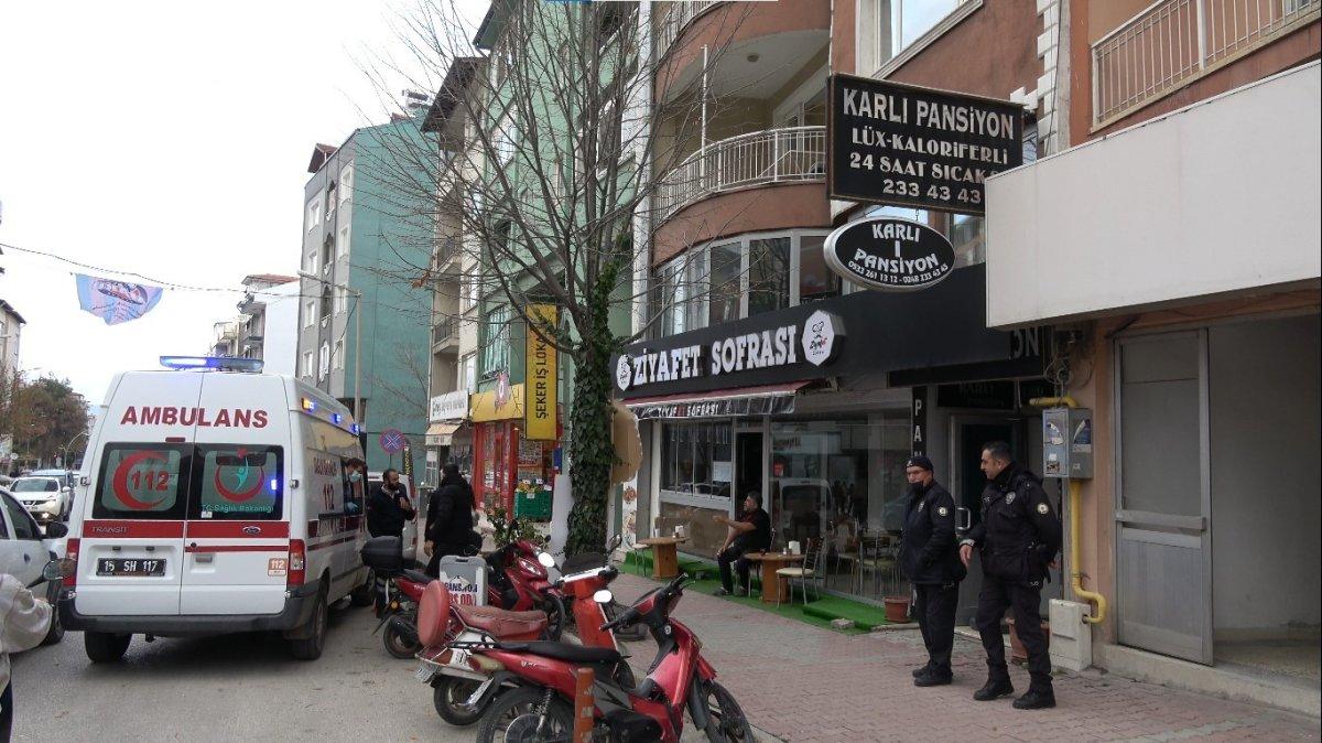 Burdur'da yaşlı adam, pansiyonda ölü bulundu