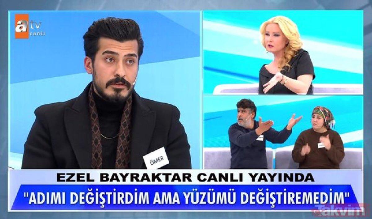 Müge Anlı'ya çıkan Ömer, ismini Ezel Bayraktar olarak değiştirdi