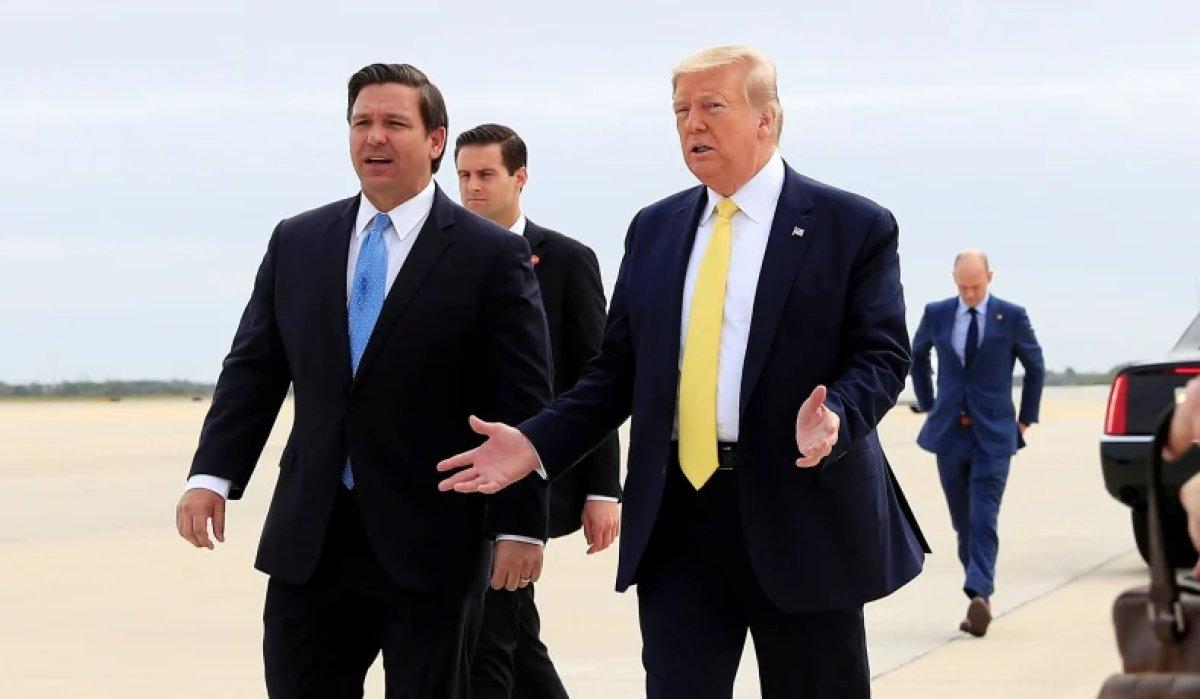 Ron DeSantis, 2024 adaylığı için Donald Trump'ı geride bıraktı