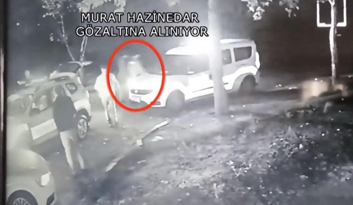 Murat Hazinedar'ın yakalanma görüntüleri
