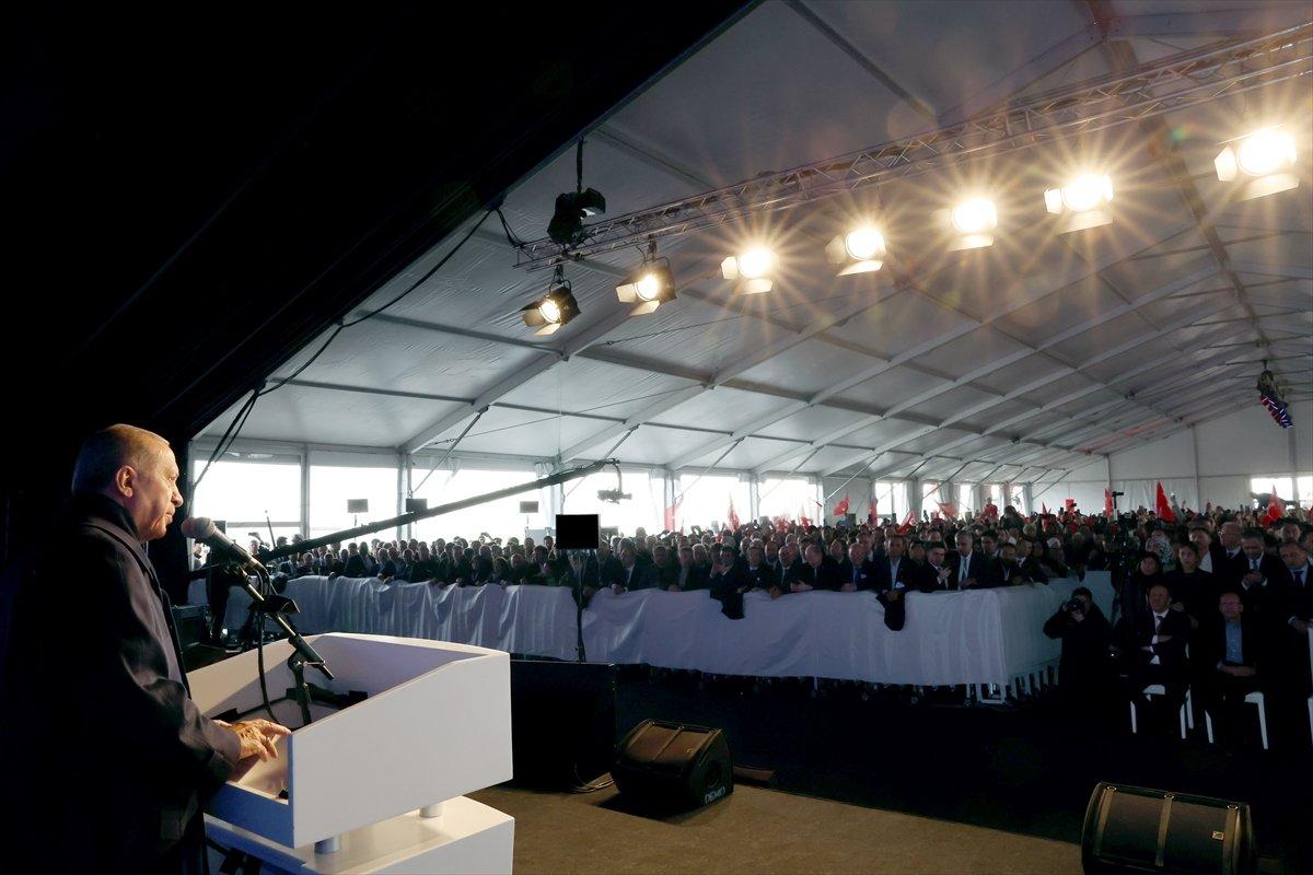 Cumhurbaşkanı Erdoğan: Avrupa'nın en büyük gaz depolama tesisi