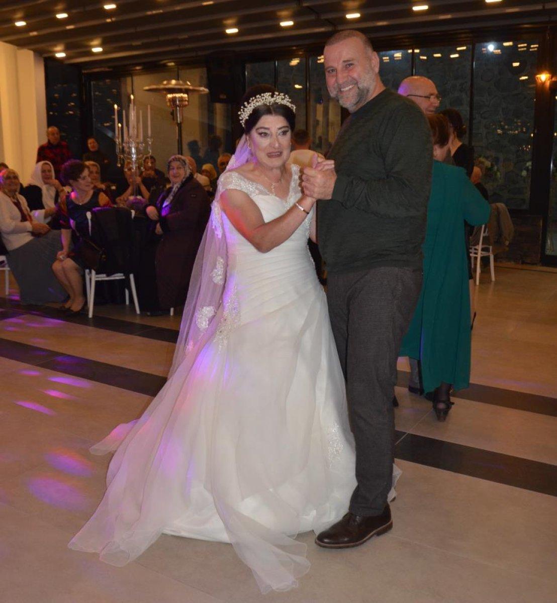 Ordu'da zihinsel engelli kadına kardeşlerinden düğün sürprizi