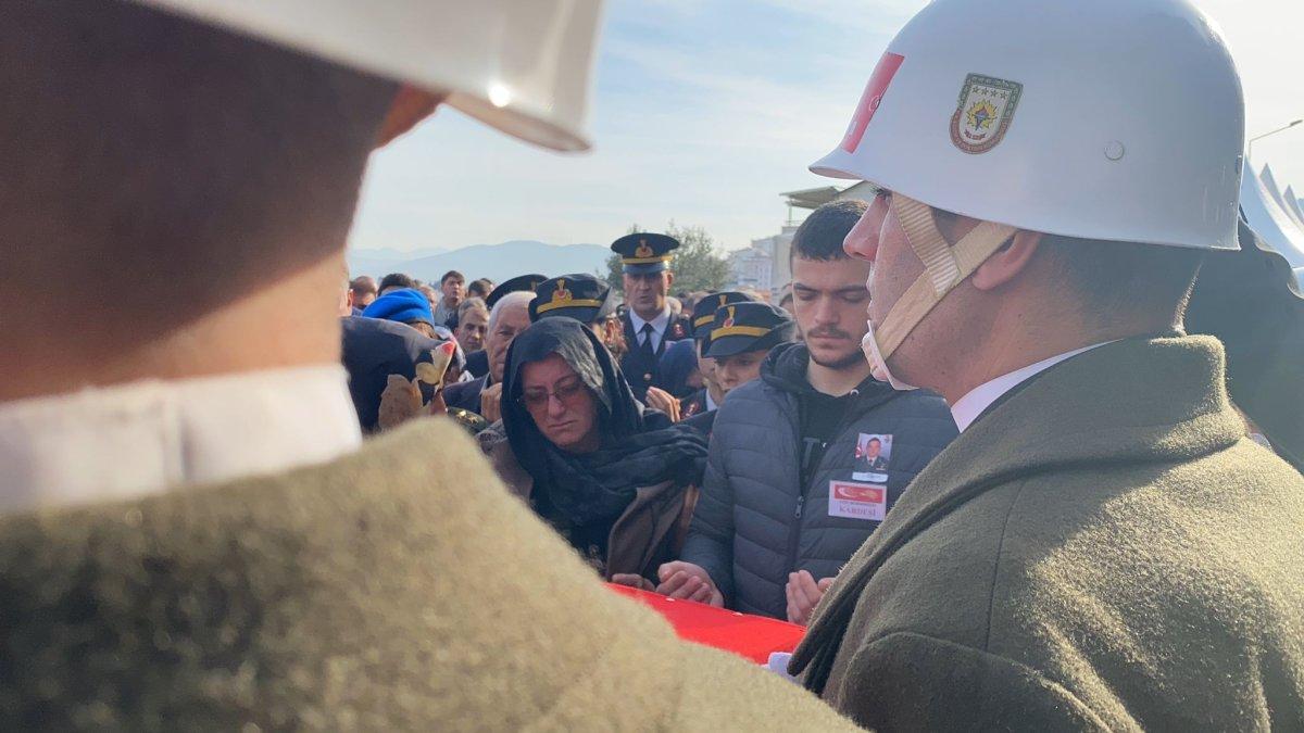 Pençe şehidinin naaşı baba ocağına getirildi