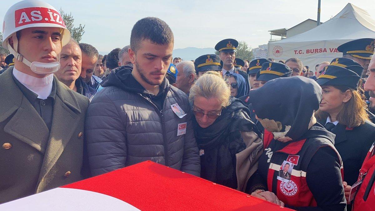 Pençe şehidinin naaşı baba ocağına getirildi