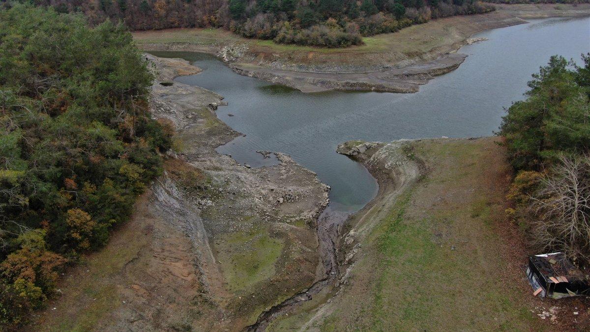 Elmalı Barajı'nda doluluk oranı yüzde 36,91