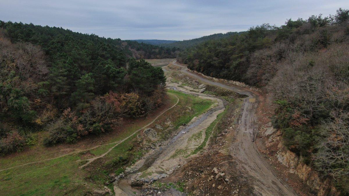 Elmalı Barajı'nda doluluk oranı yüzde 36,91