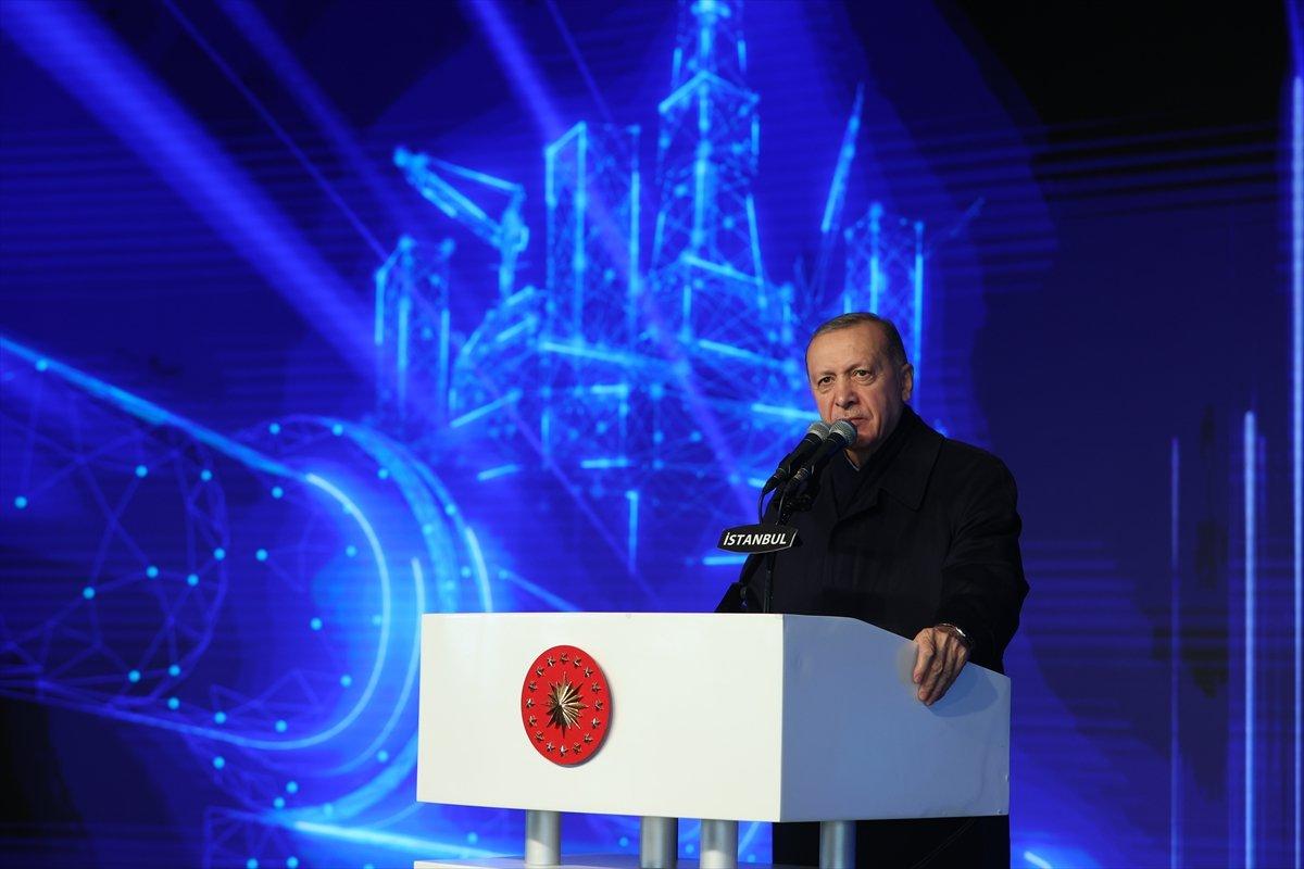 Cumhurbaşkanı Erdoğan: Avrupa'nın en büyük gaz depolama tesisi