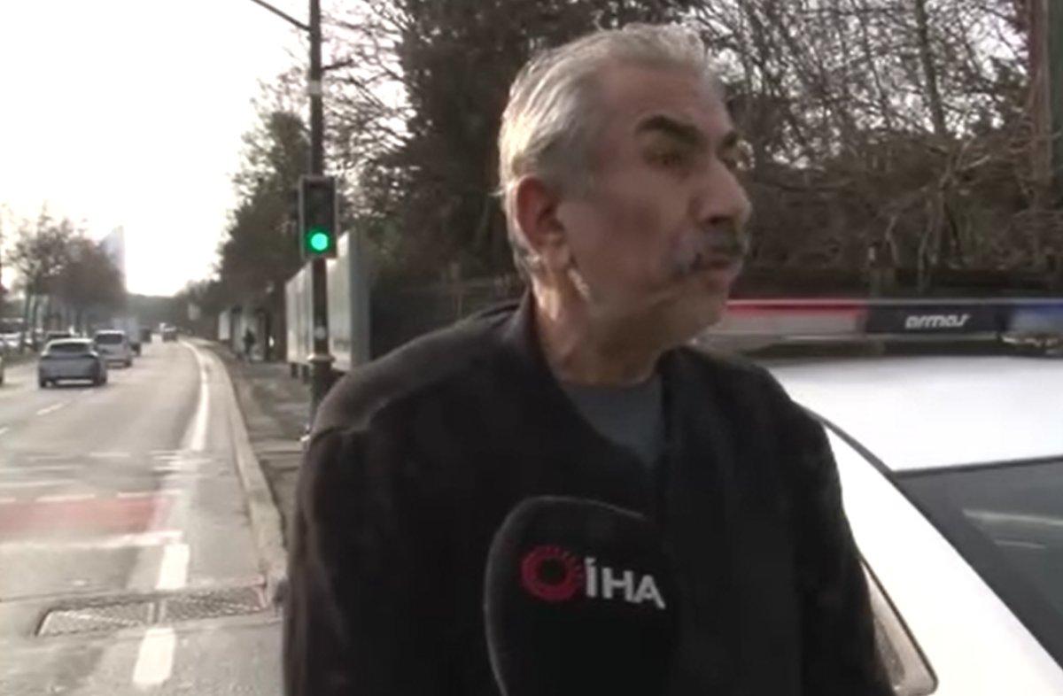 Sarıyer'de ceza kesilen taksi şoförü: Taksicilerin düşmanısınız 