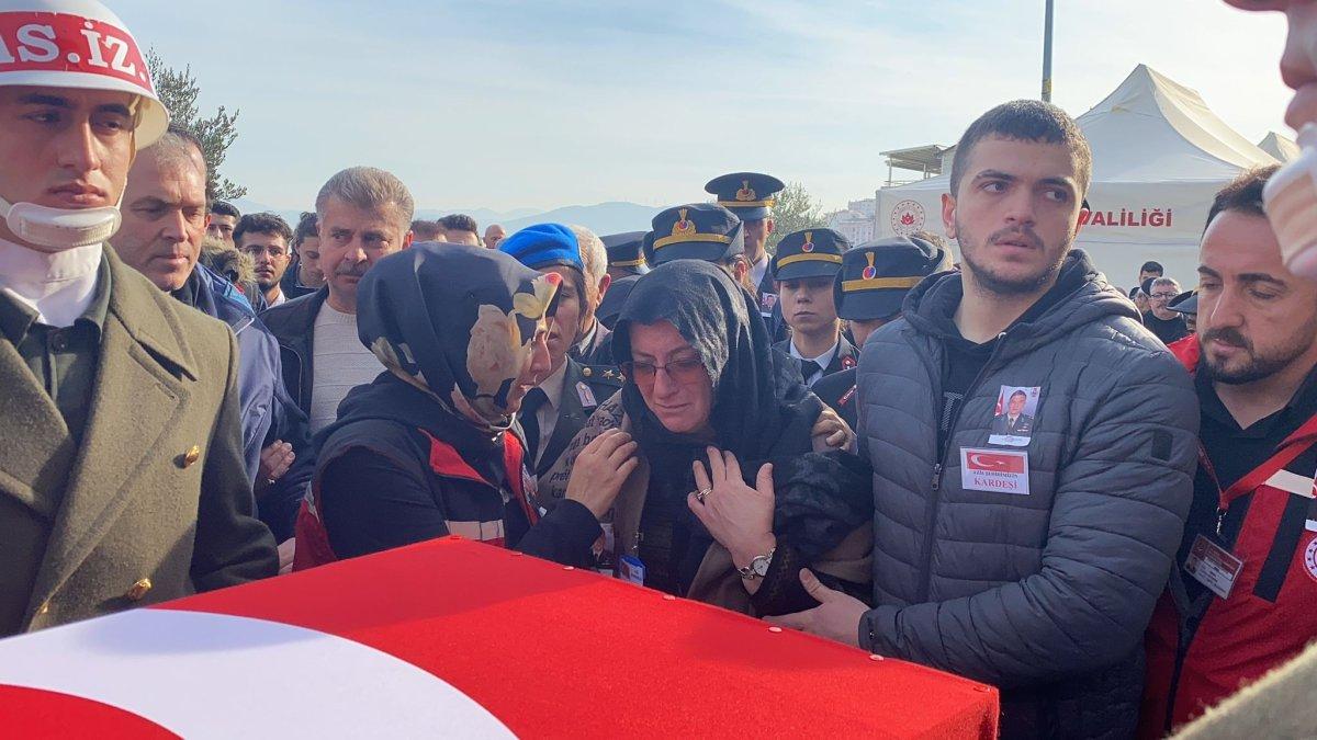 Pençe şehidinin naaşı baba ocağına getirildi