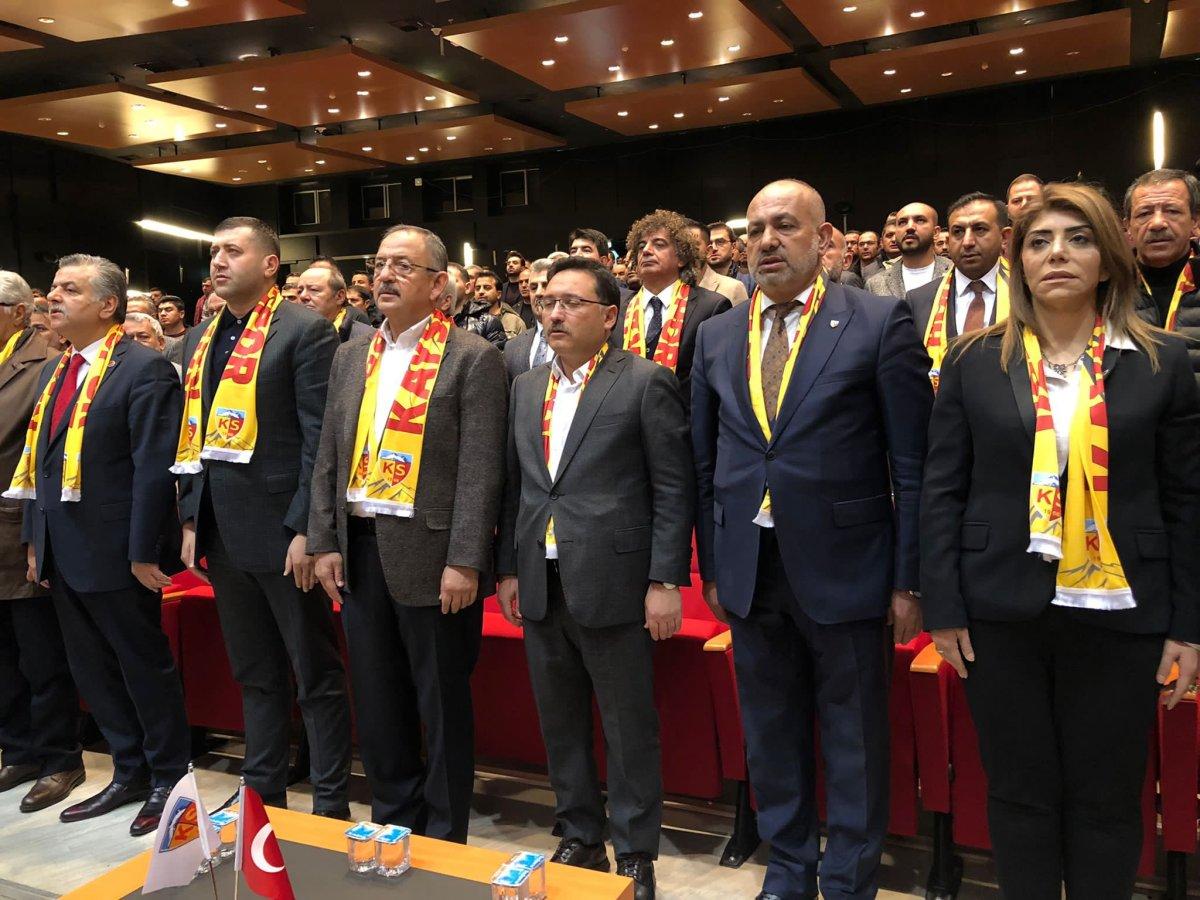 Kayserispor'un yeni başkanı belli oldu