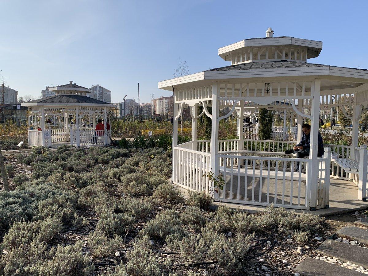 Eskişehir'de güzel havanın tadını çıkardılar