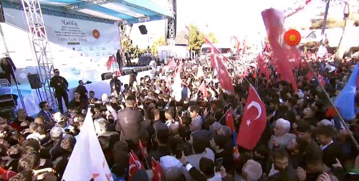 Cumhurbaşkanı Erdoğan, Mardin’de binlere seslendi