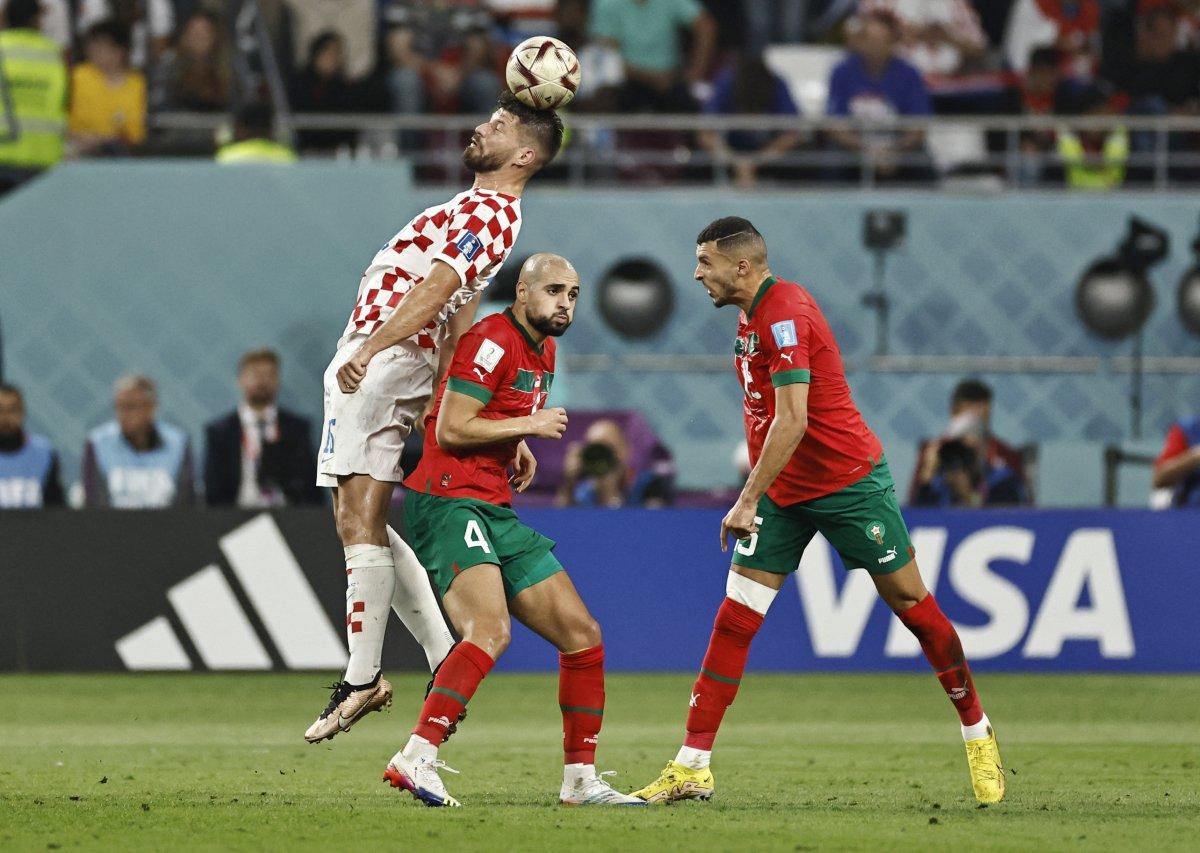 Fas'ı yenen Hırvatistan, Dünya Kupası'nı üçüncü tamamladı