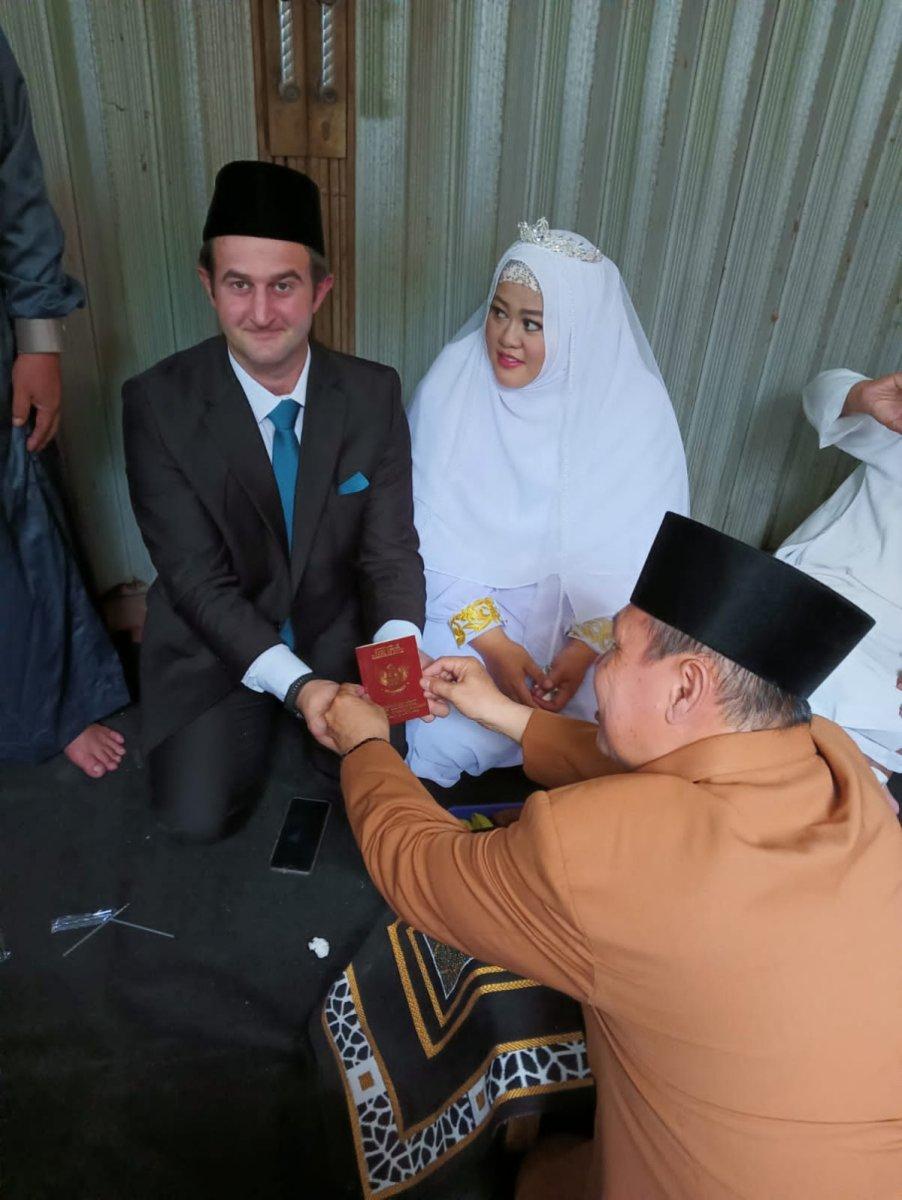 Gölcük’e Endonezyalı gelin