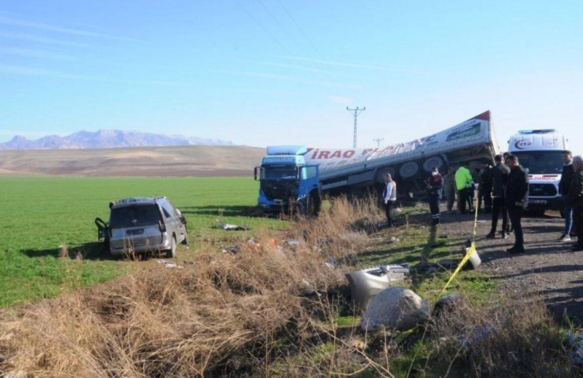 Şırnak Cizre'de 4 kişinin öldüğü kazanın görüntüleri