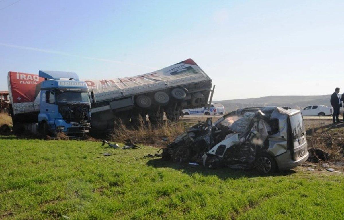 Şırnak Cizre'de 4 kişinin öldüğü kazanın görüntüleri