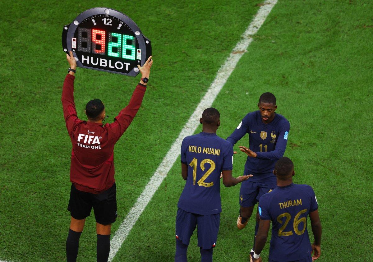 Fransa ilk 45 dakikada kaleye şut çekemedi